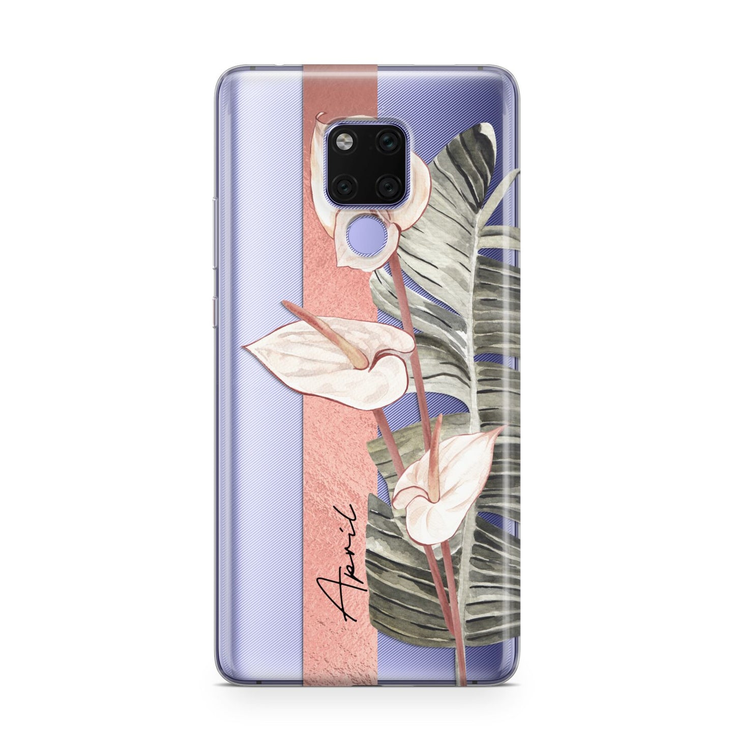 Personalised Anthurium Huawei Mate 20X Phone Case