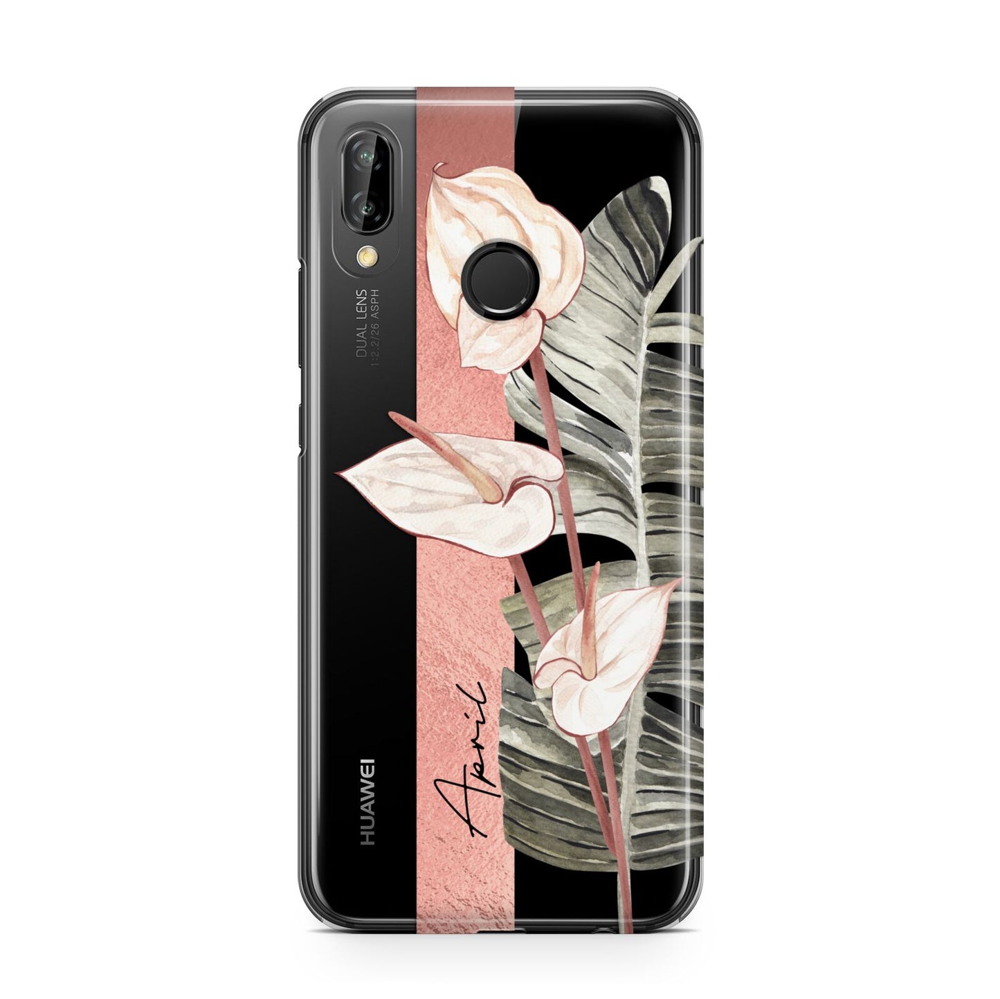 Personalised Anthurium Huawei P20 Lite Phone Case