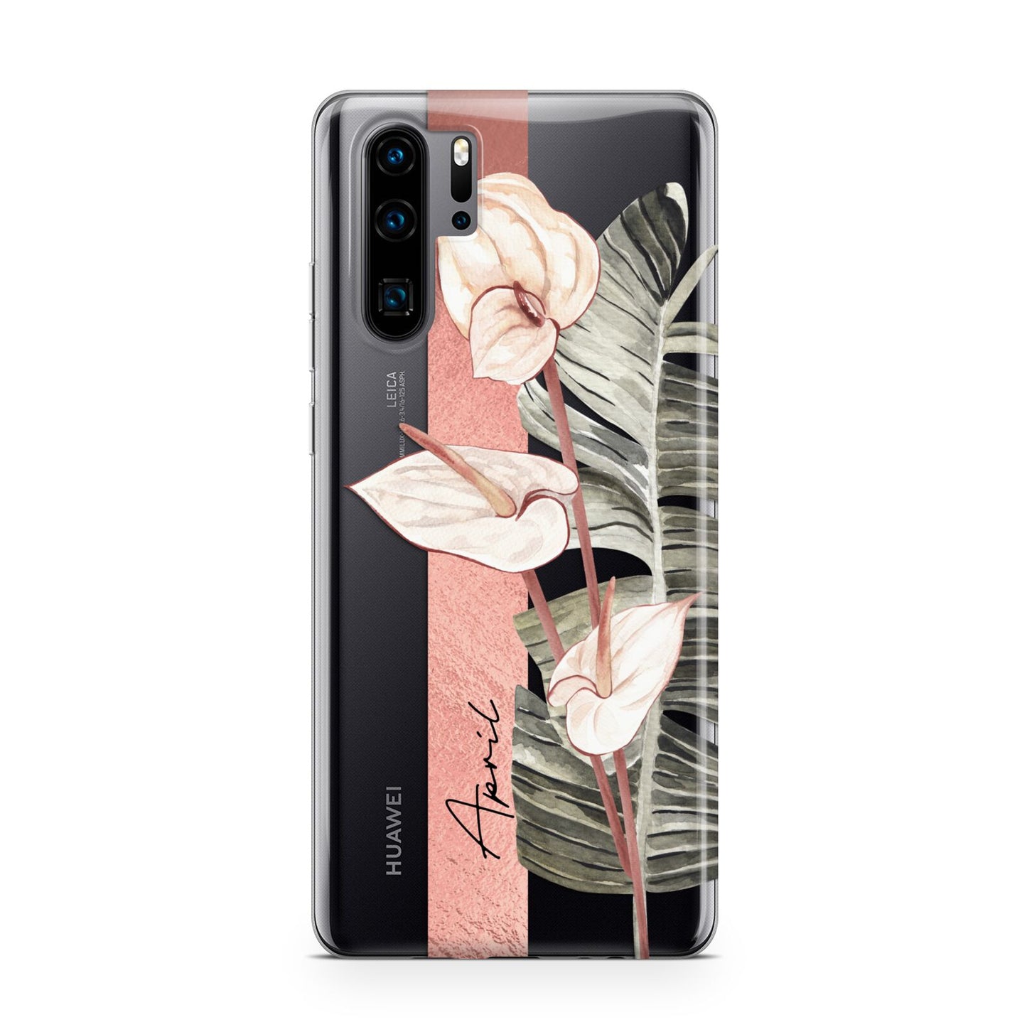 Personalised Anthurium Huawei P30 Pro Phone Case