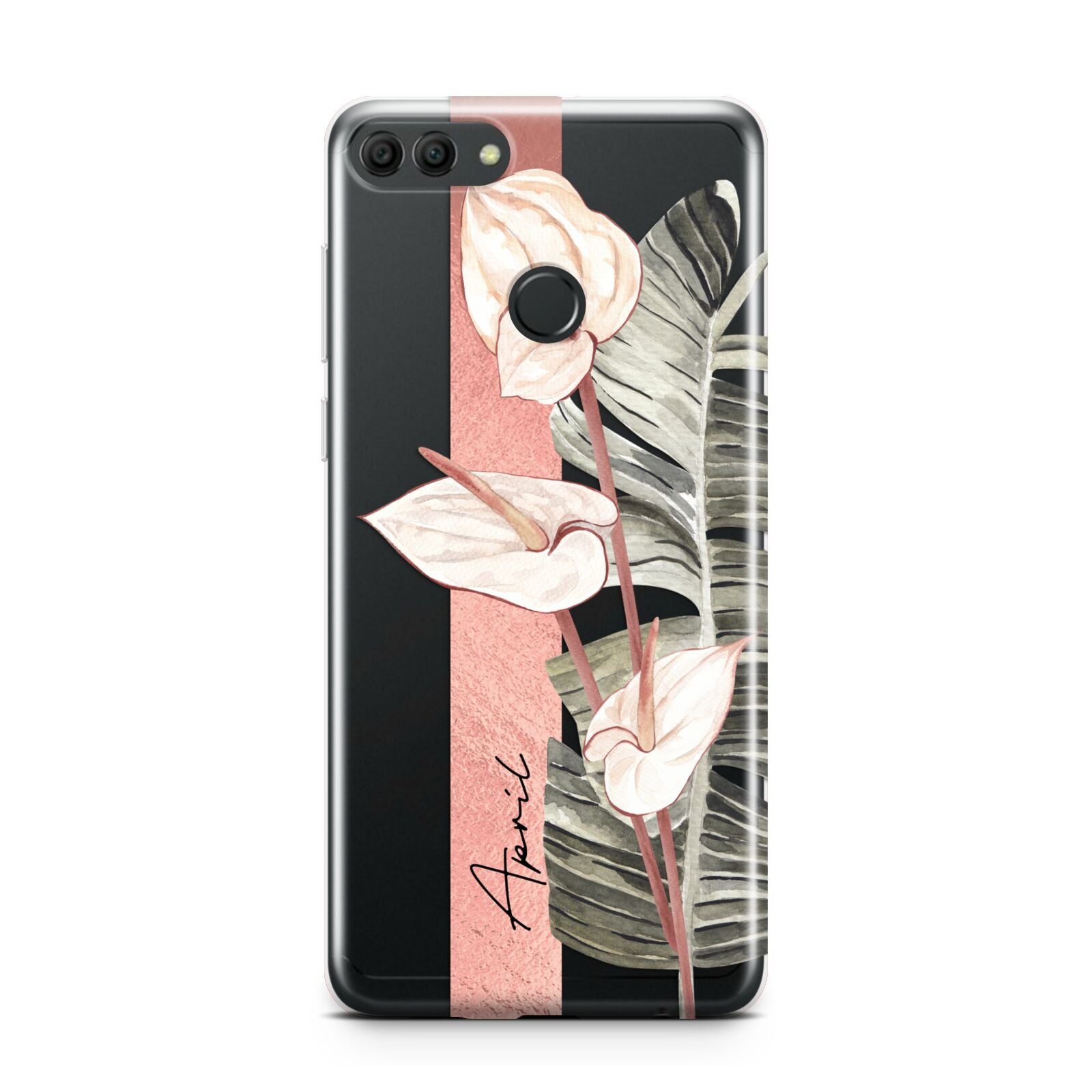 Personalised Anthurium Huawei Y9 2018