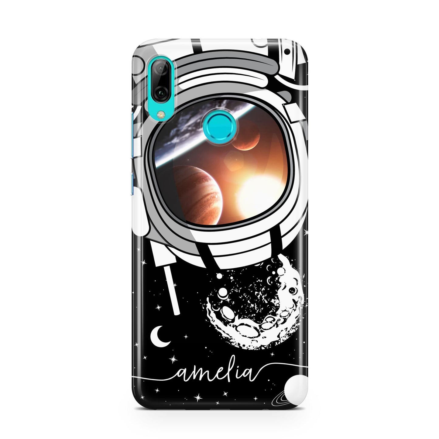 Personalised Astronaut in Space Name Huawei P Smart 2019 Case