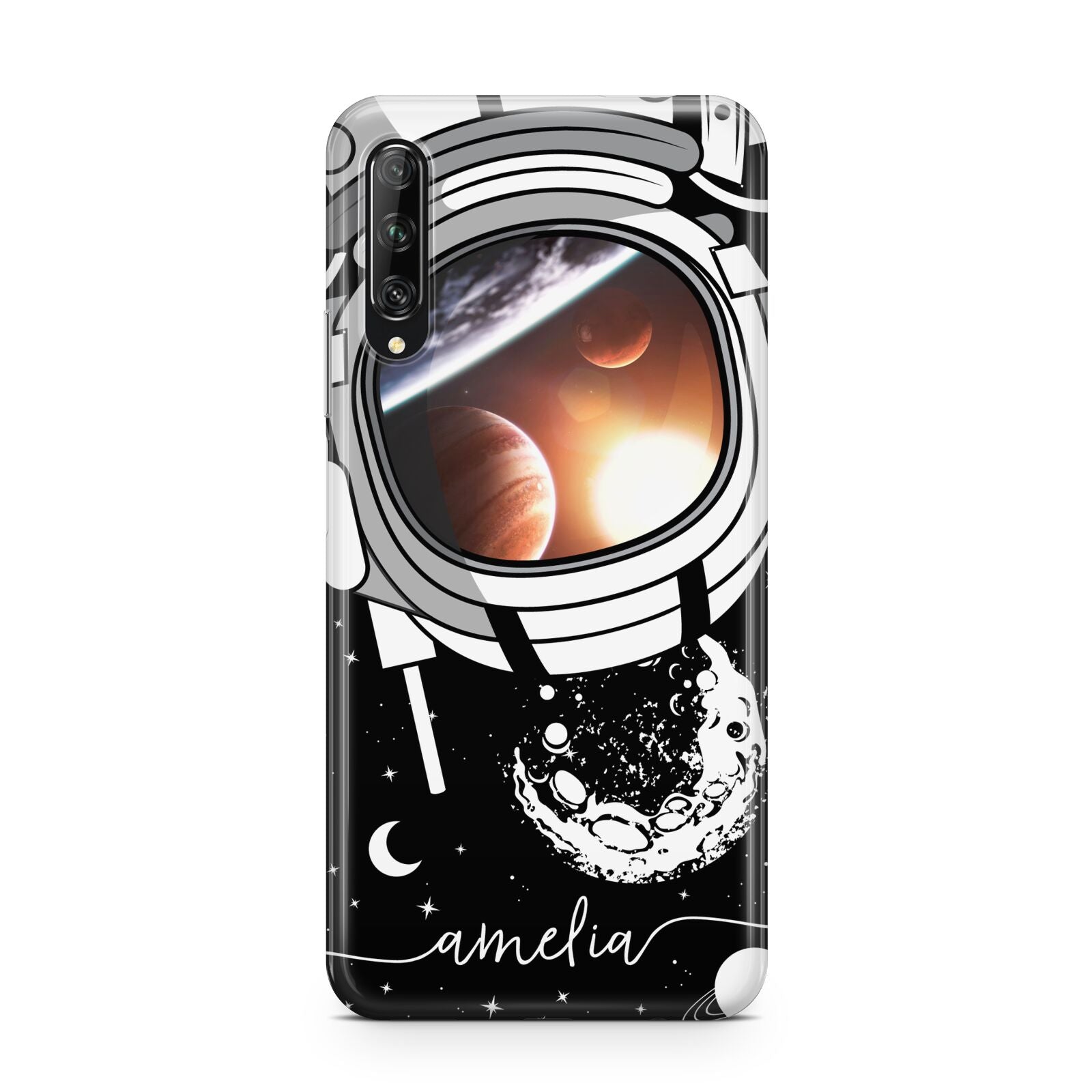 Personalised Astronaut in Space Name Huawei P Smart Pro 2019