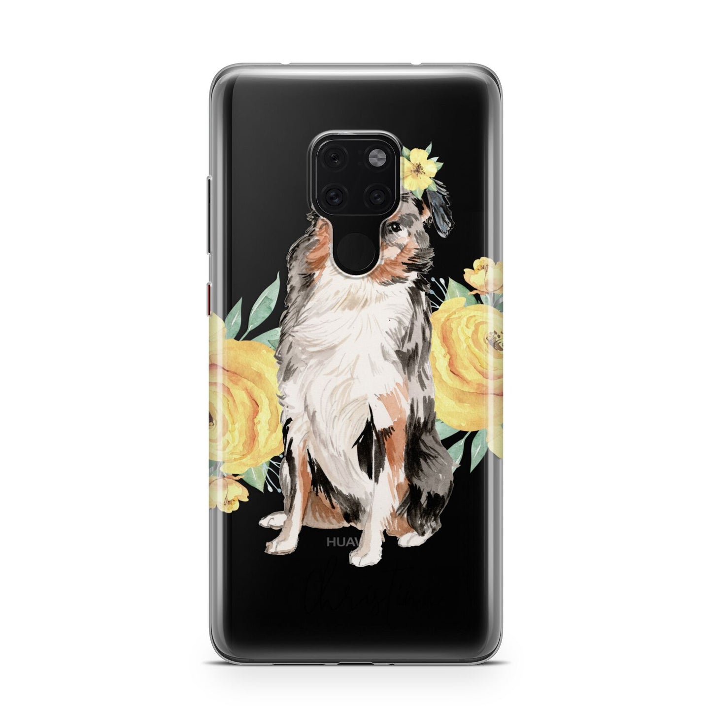 Personalised Australian Shepherd Huawei Mate 20 Phone Case