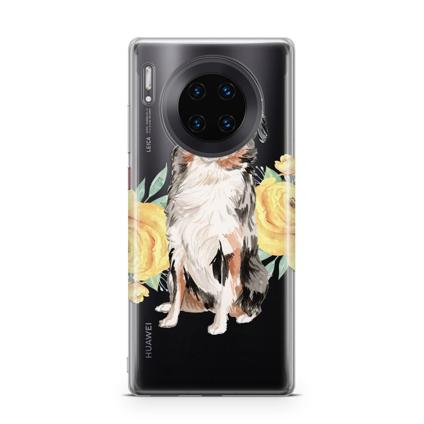 Personalised Australian Shepherd Huawei Mate 30 Pro Phone Case