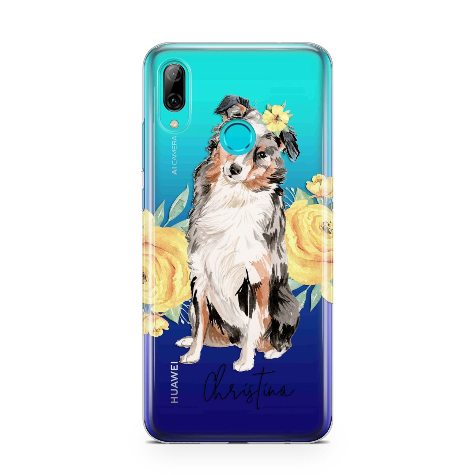 Personalised Australian Shepherd Huawei P Smart 2019 Case