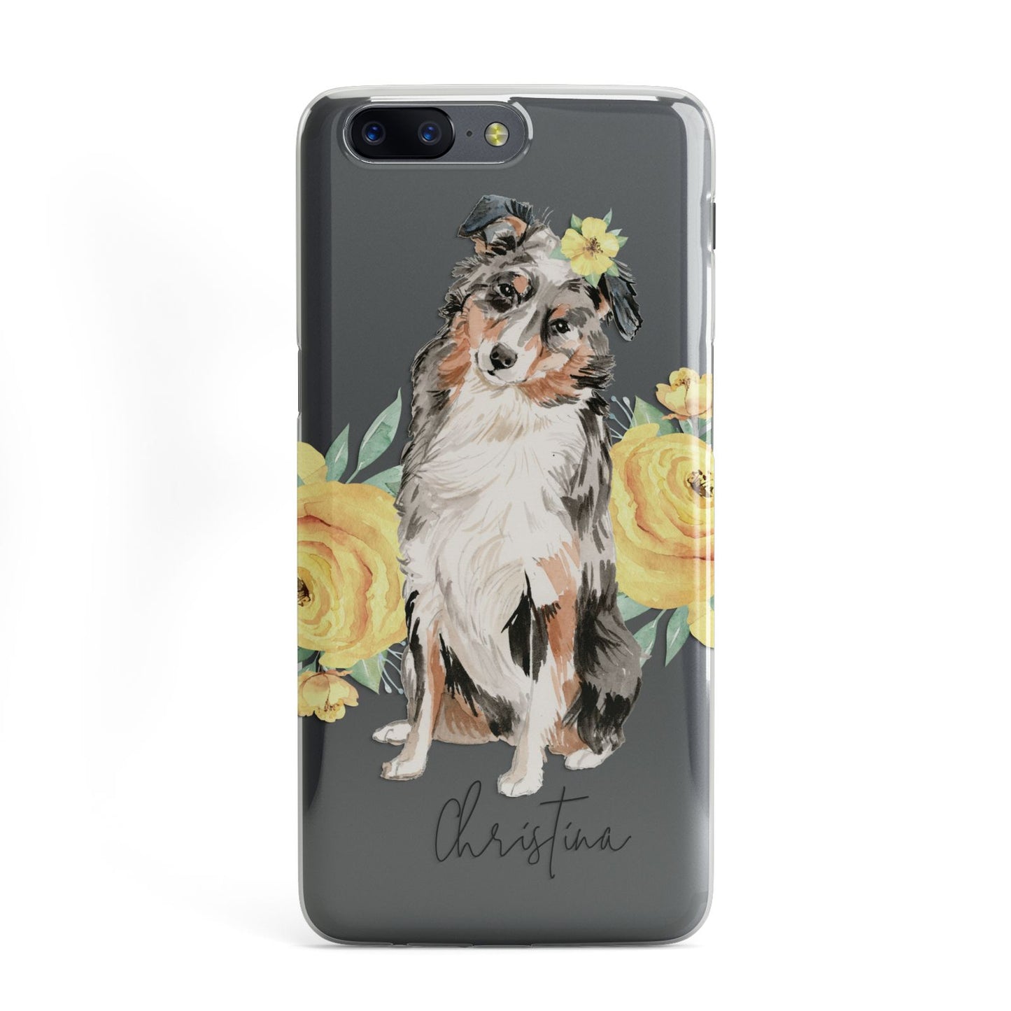 Personalised Australian Shepherd OnePlus Case