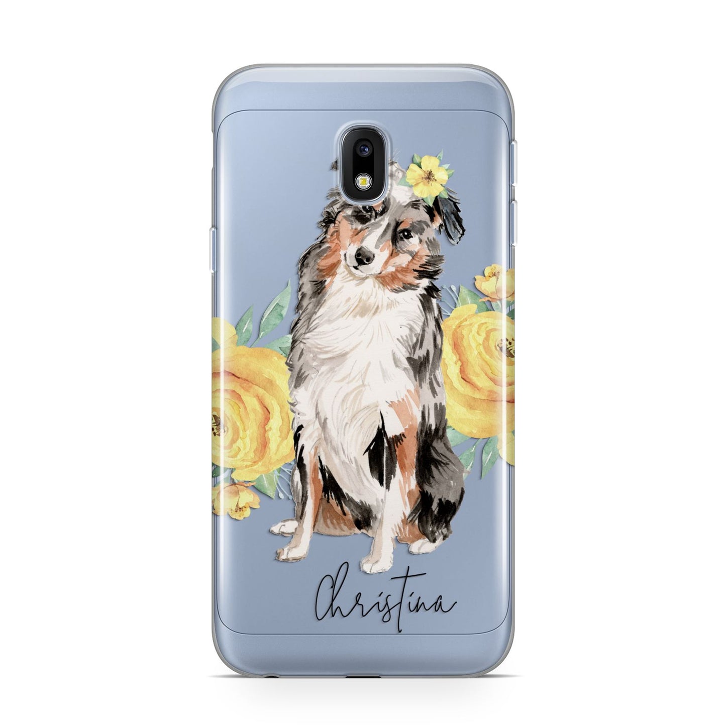 Personalised Australian Shepherd Samsung Galaxy J3 2017 Case