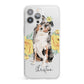 Personalised Australian Shepherd iPhone 13 Pro Max Clear Bumper Case