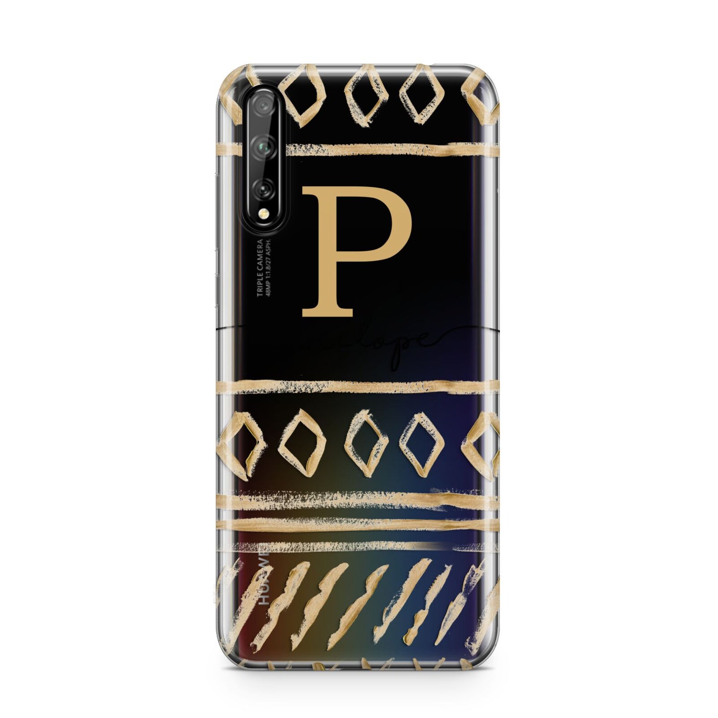 Personalised Aztec Gold Huawei Enjoy 10s Phone Case