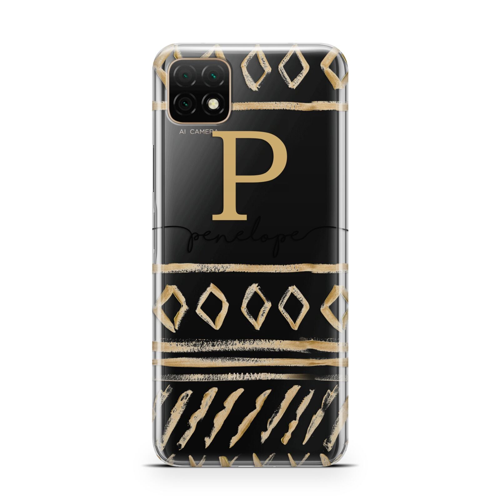 Personalised Aztec Gold Huawei Enjoy 20 Phone Case