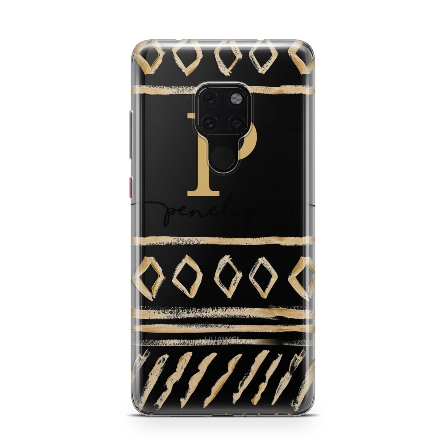 Personalised Aztec Gold Huawei Mate 20 Phone Case