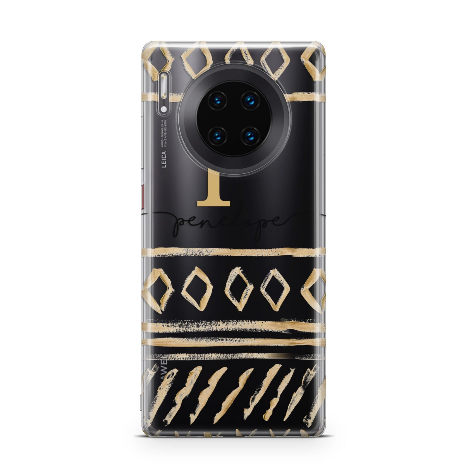 Personalised Aztec Gold Huawei Mate 30 Pro Phone Case