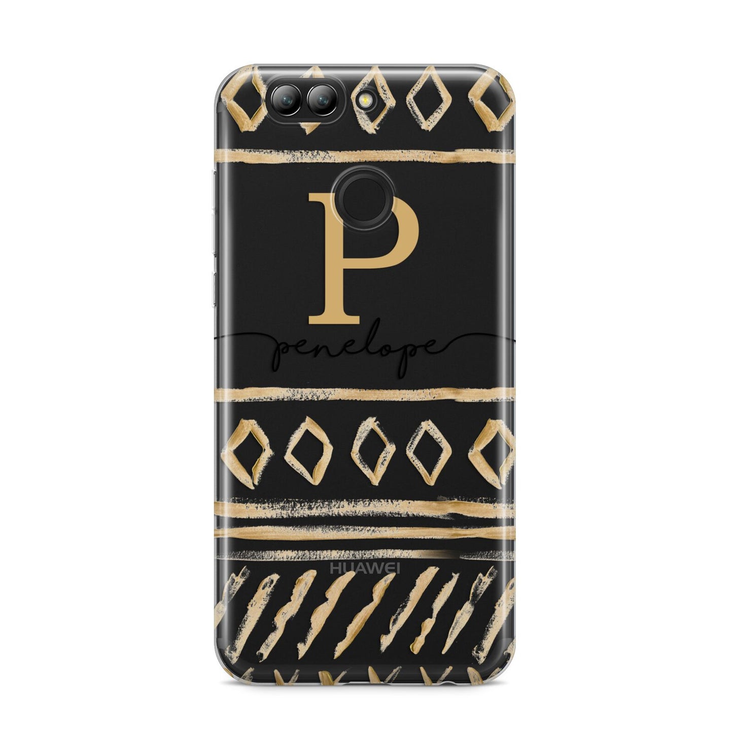 Personalised Aztec Gold Huawei Nova 2s Phone Case