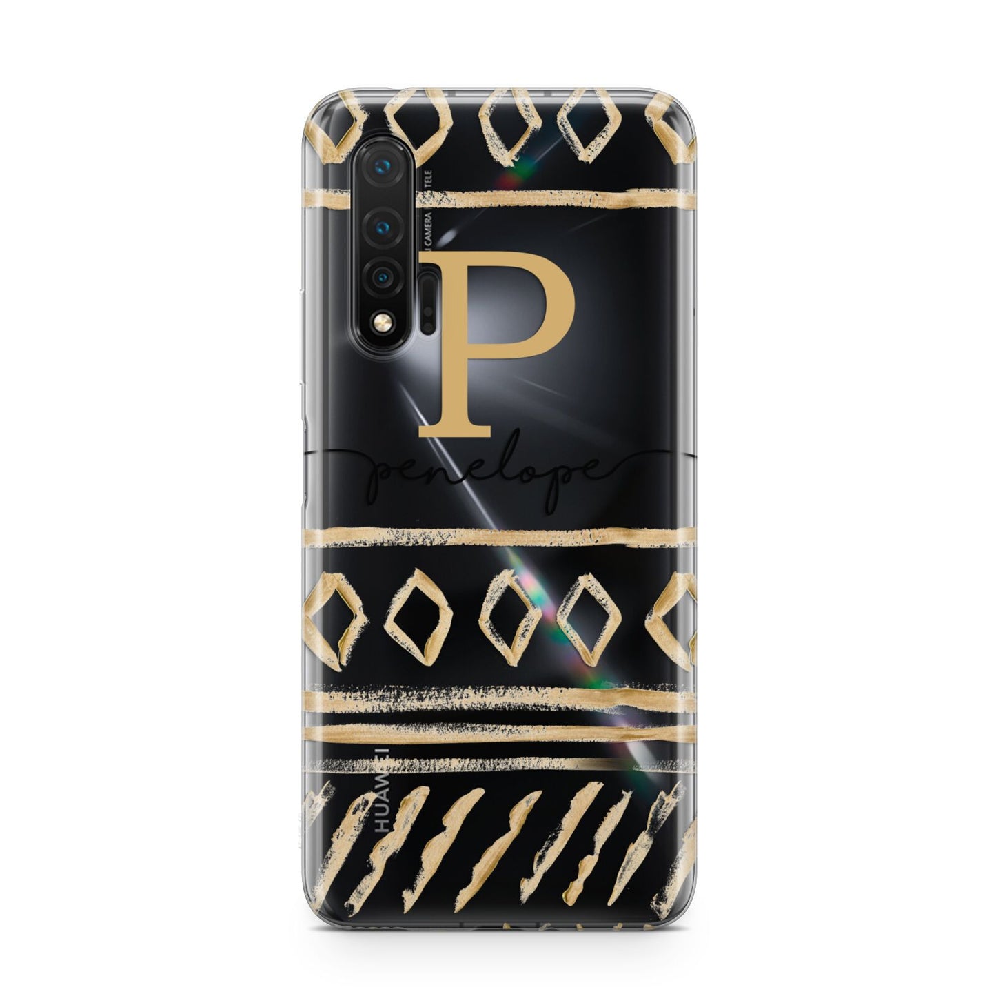 Personalised Aztec Gold Huawei Nova 6 Phone Case