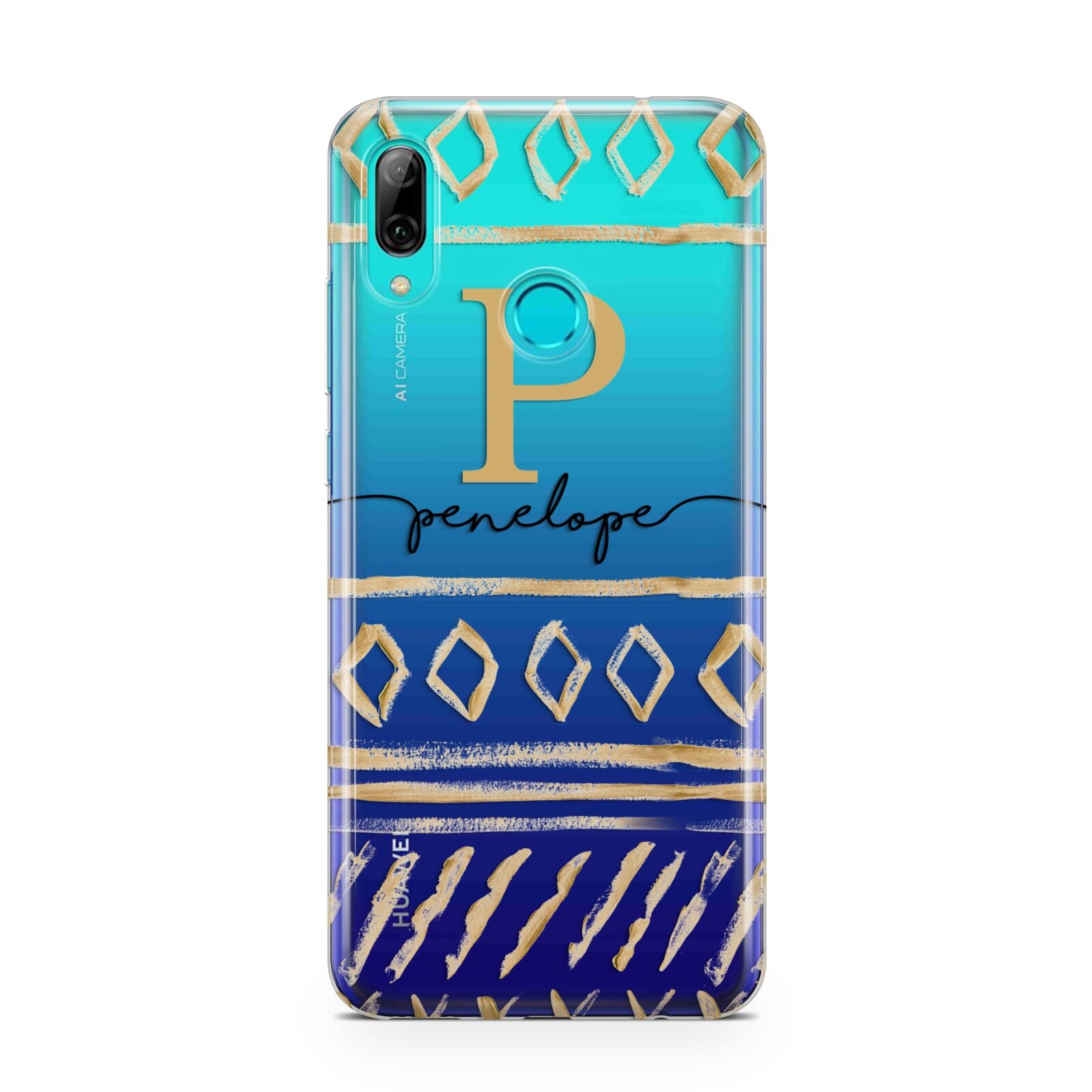 Personalised Aztec Gold Huawei P Smart 2019 Case