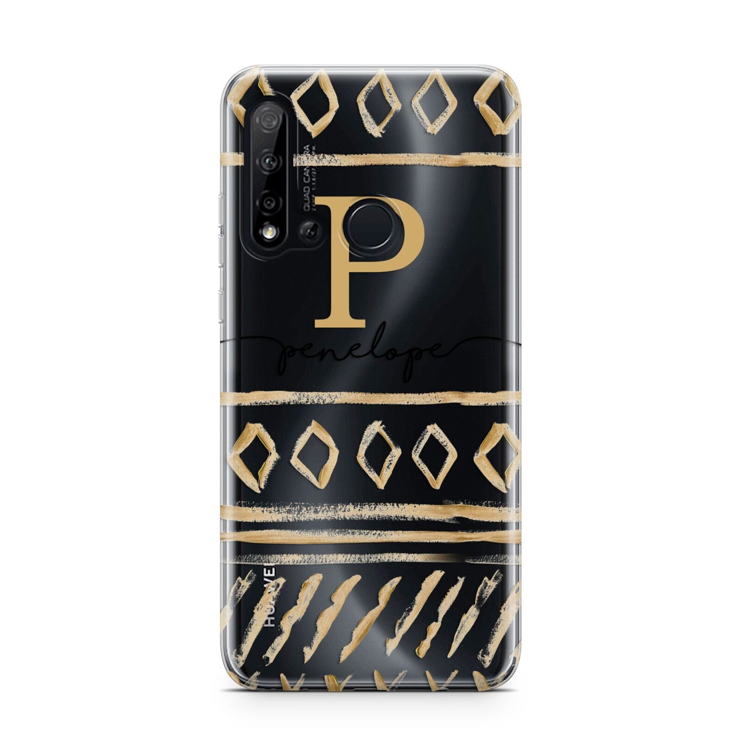 Personalised Aztec Gold Huawei P20 Lite 5G Phone Case