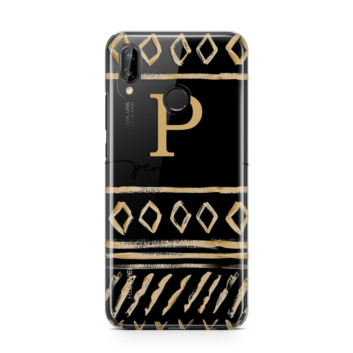 Personalised Aztec Gold Huawei P20 Lite Phone Case