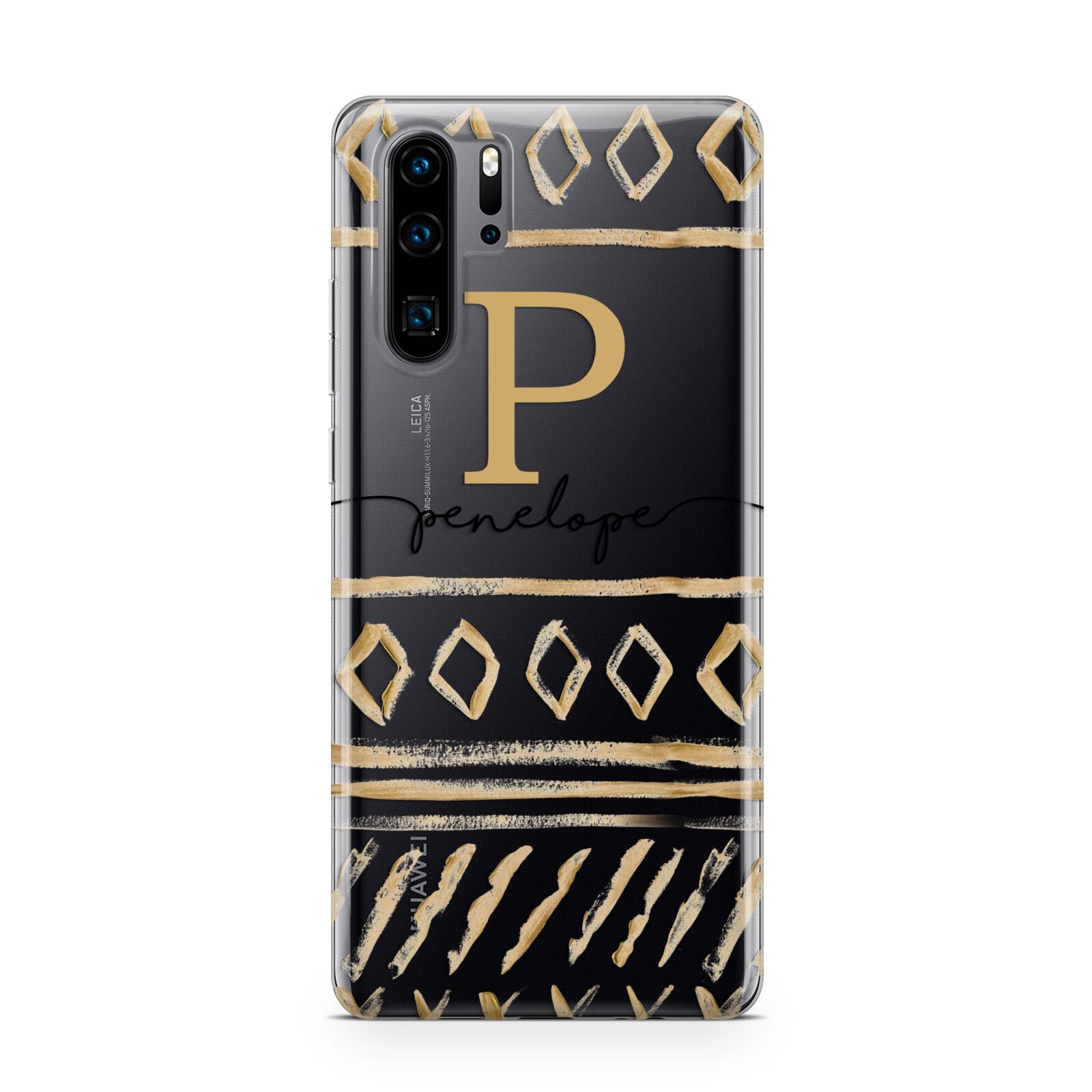 Personalised Aztec Gold Huawei P30 Pro Phone Case