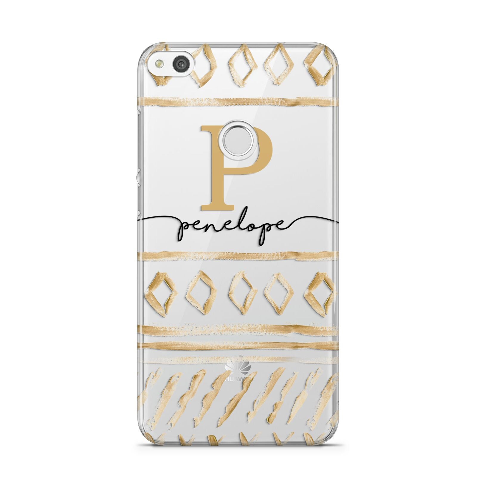 Personalised Aztec Gold Huawei P8 Lite Case