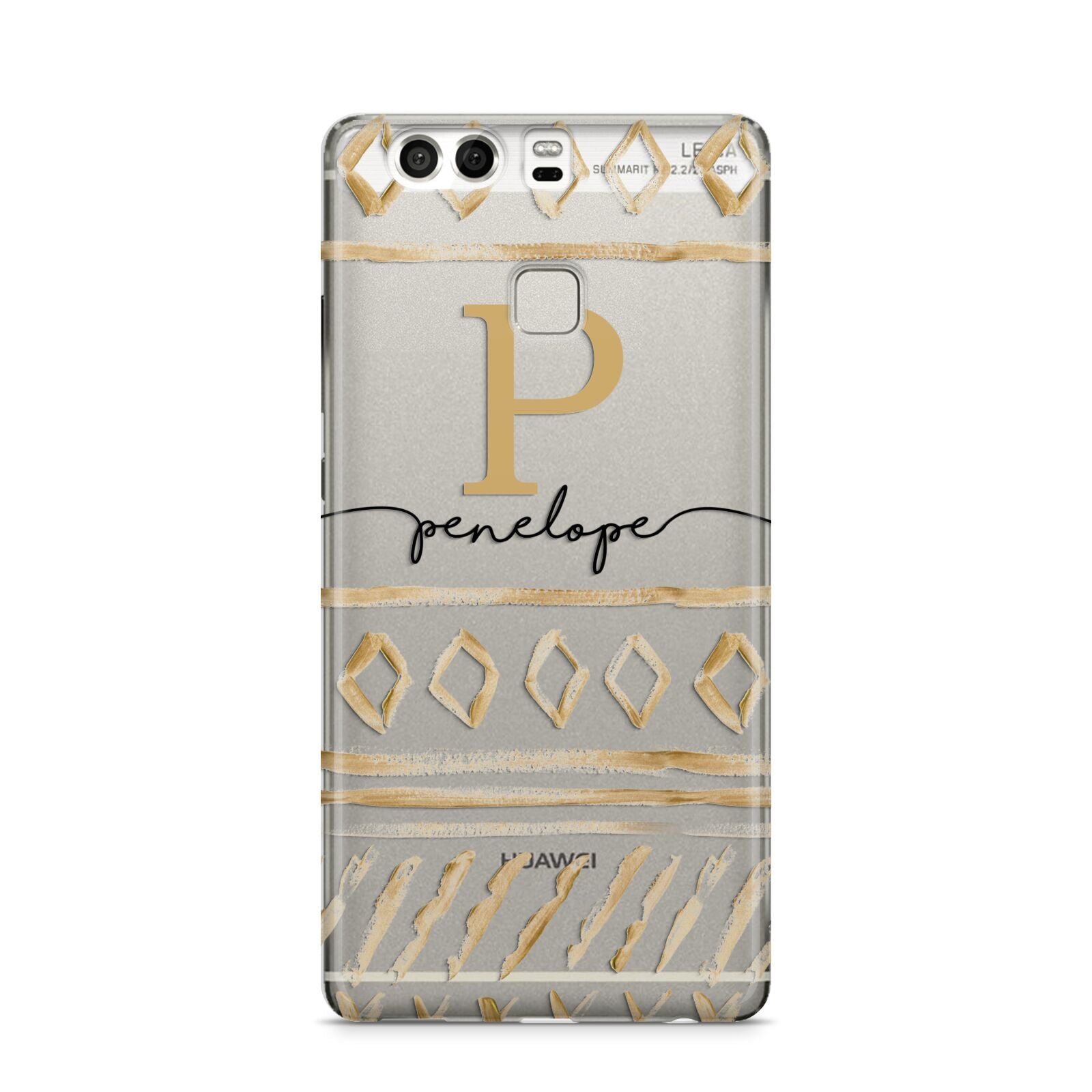 Personalised Aztec Gold Huawei P9 Case