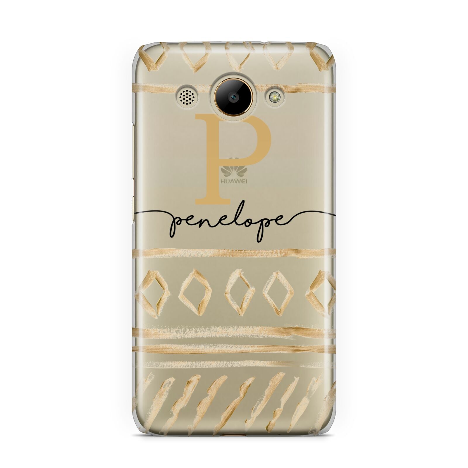 Personalised Aztec Gold Huawei Y3 2017