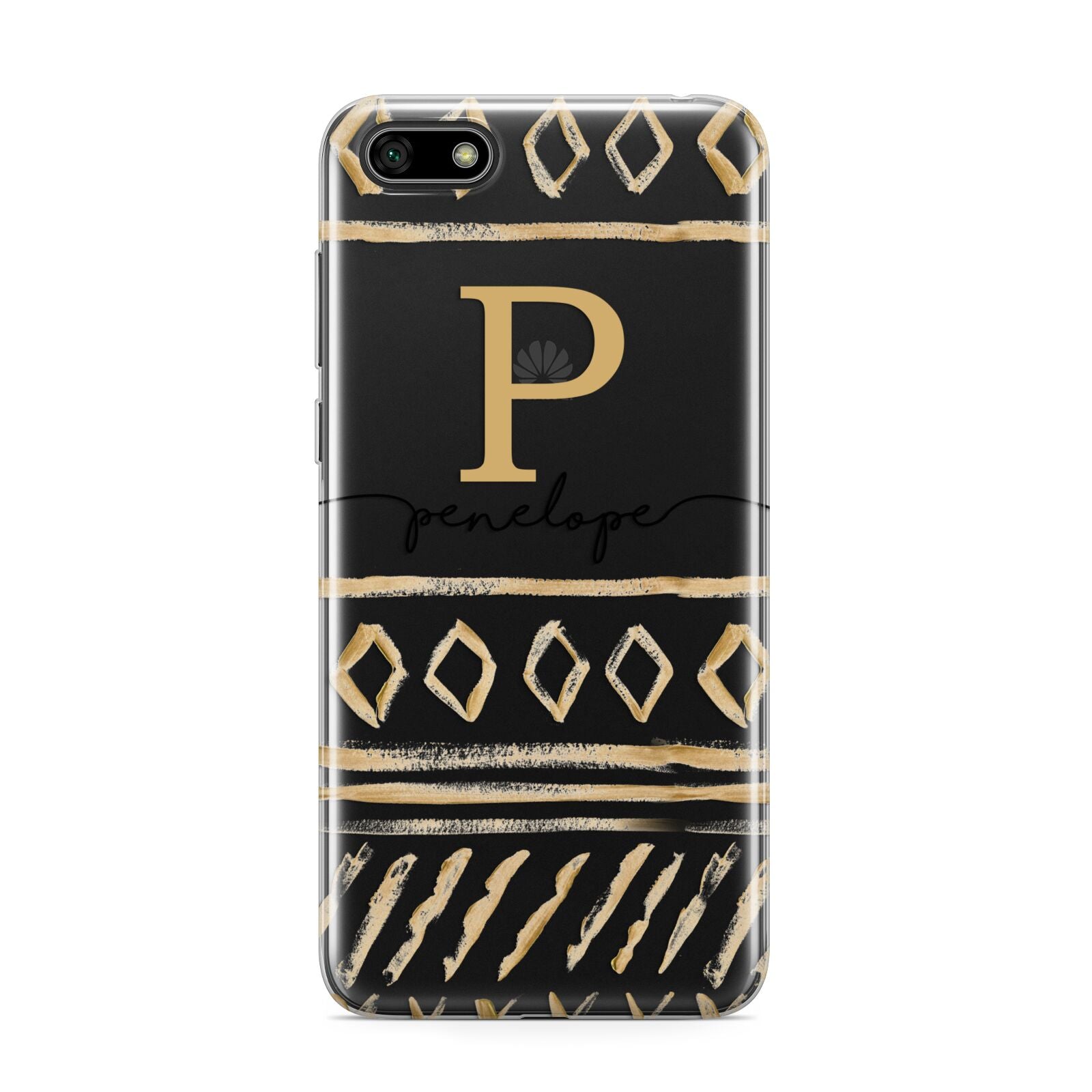 Personalised Aztec Gold Huawei Y5 Prime 2018 Phone Case