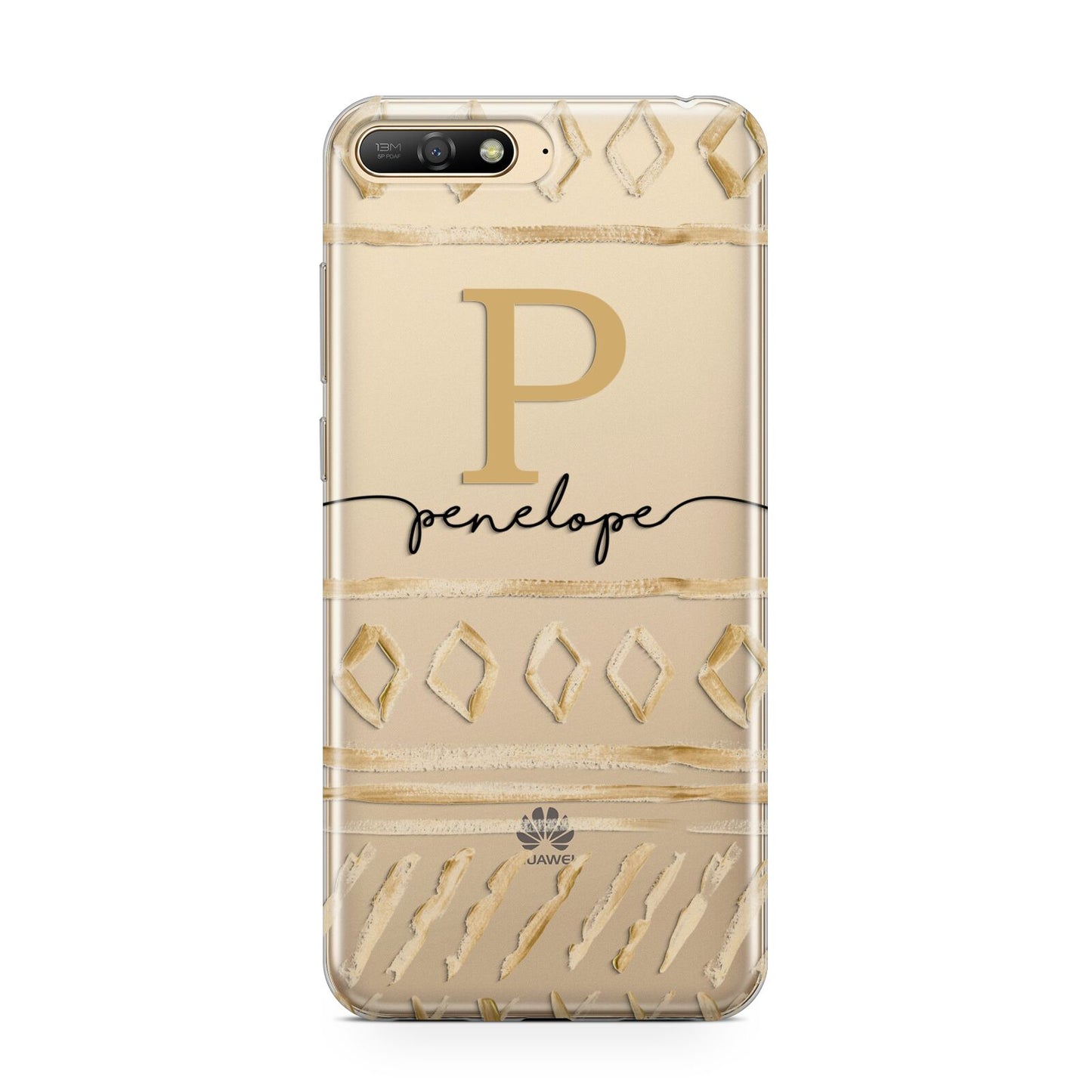 Personalised Aztec Gold Huawei Y6 2018