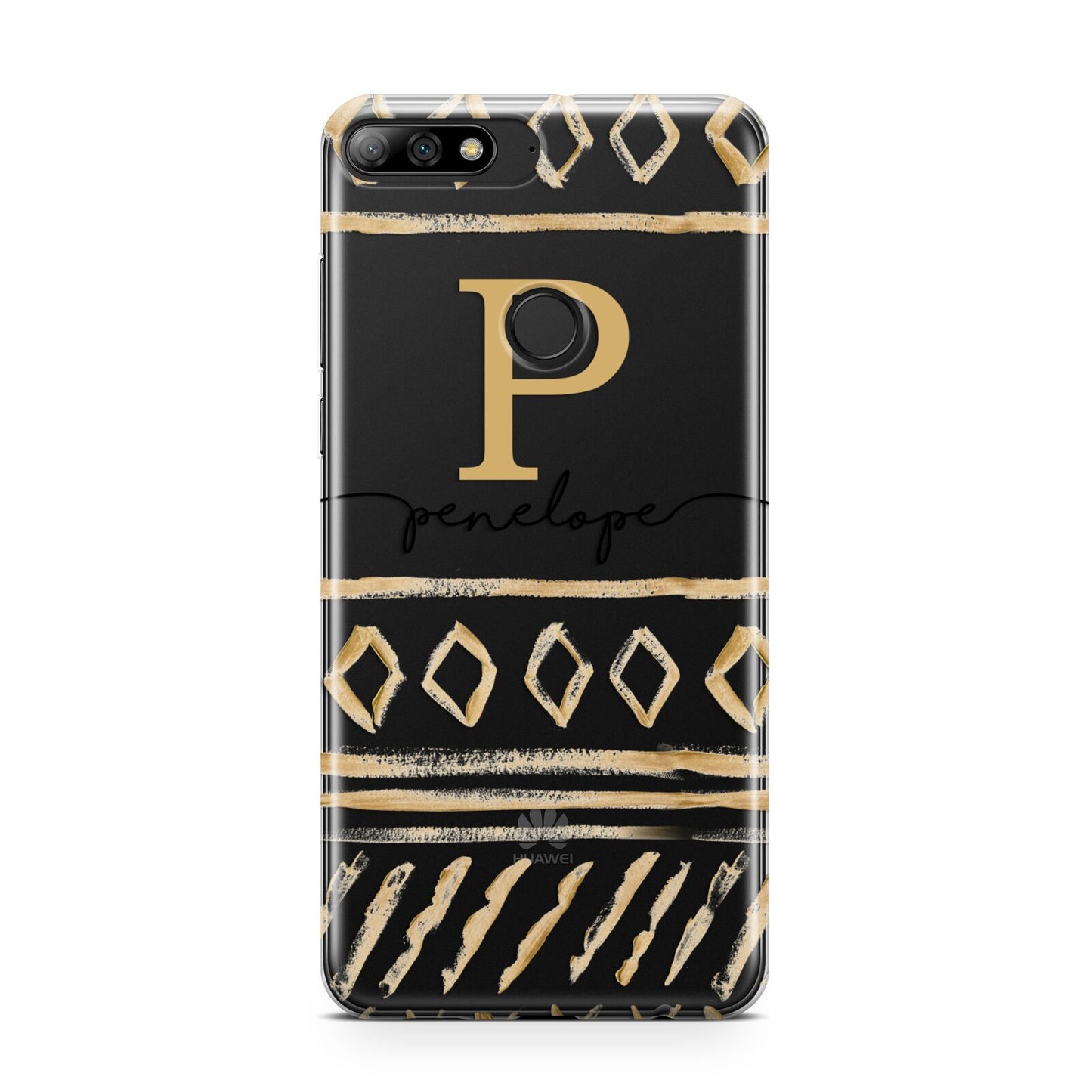 Personalised Aztec Gold Huawei Y7 2018