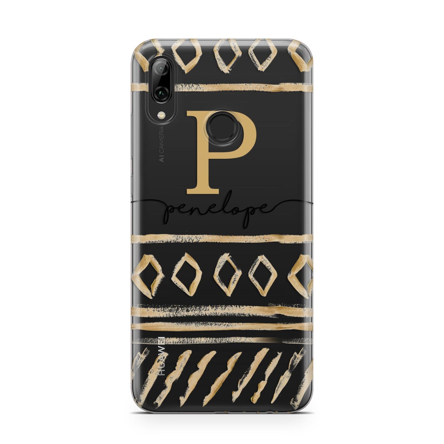 Personalised Aztec Gold Huawei Y7 2019