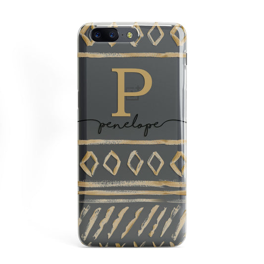 Personalised Aztec Gold OnePlus Case