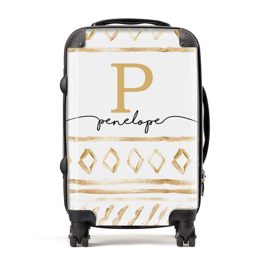 Personalised Aztec Gold Suitcase