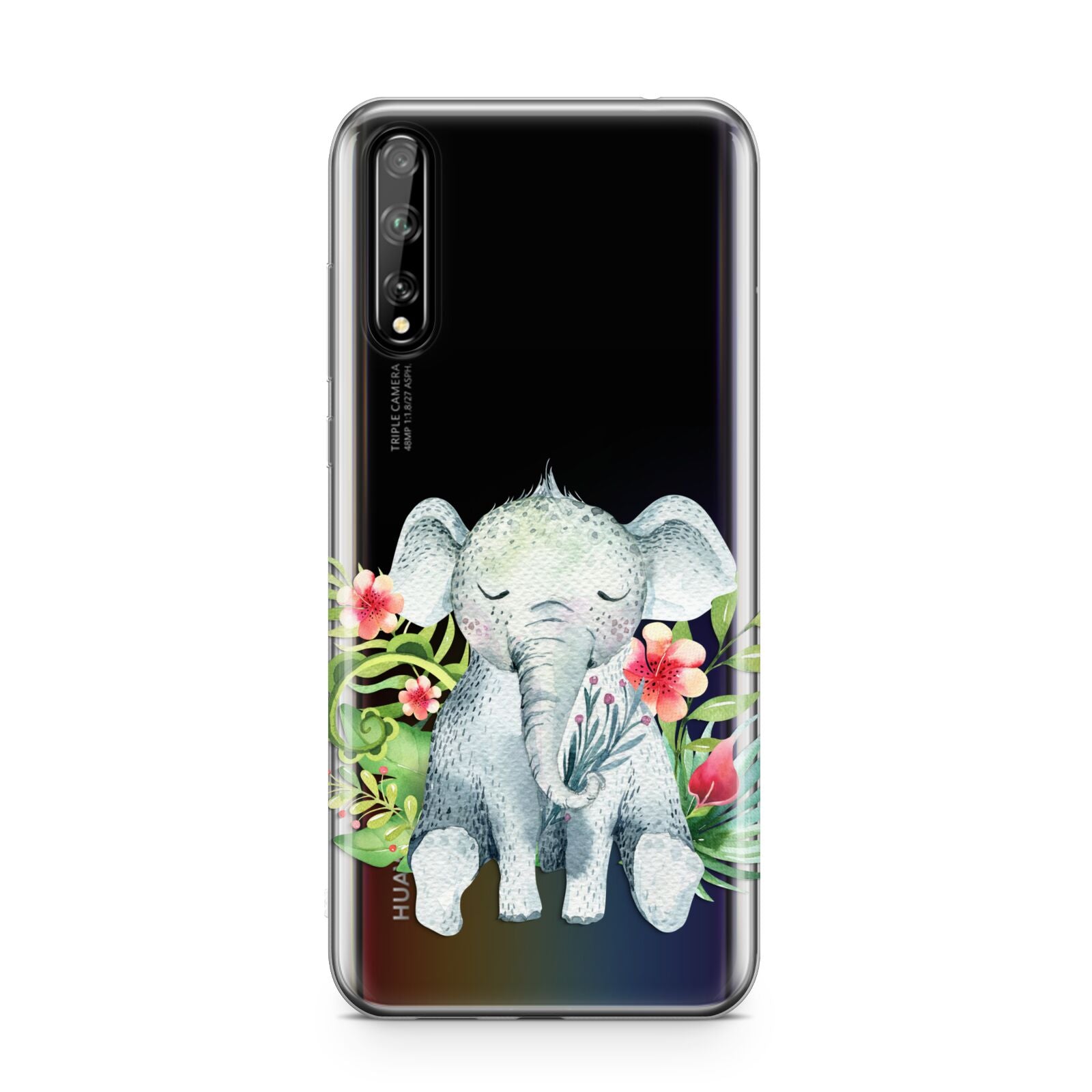 Personalised Baby Elephant Huawei Enjoy 10s Phone Case