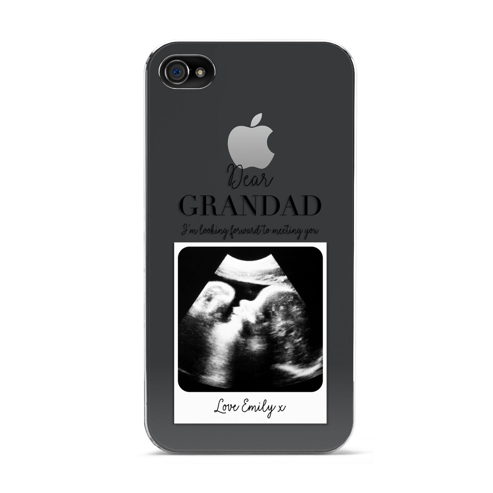 Personalised Baby Scan Photo Upload Apple iPhone 4s Case