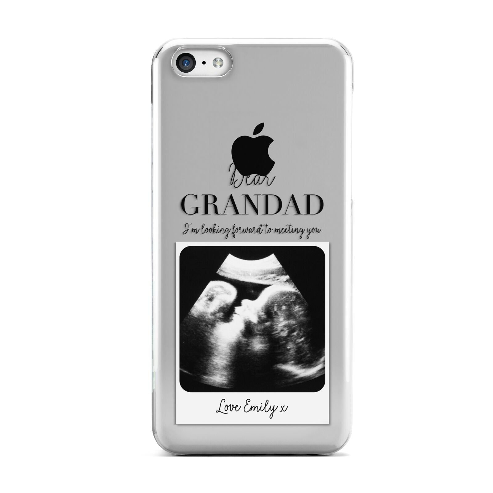 Personalised Baby Scan Photo Upload Apple iPhone 5c Case