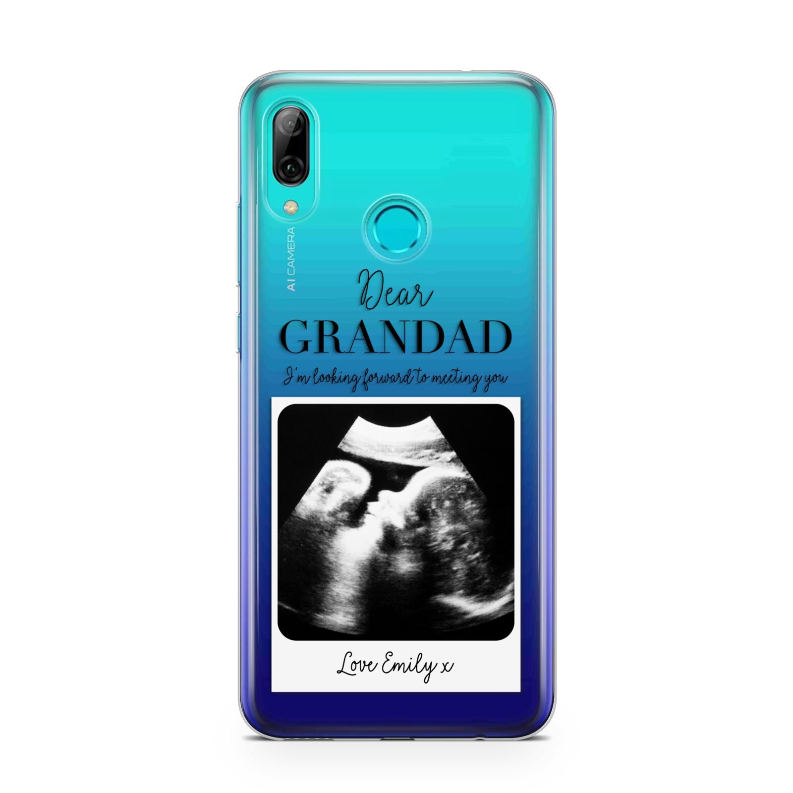 Personalised Baby Scan Photo Upload Huawei P Smart 2019 Case