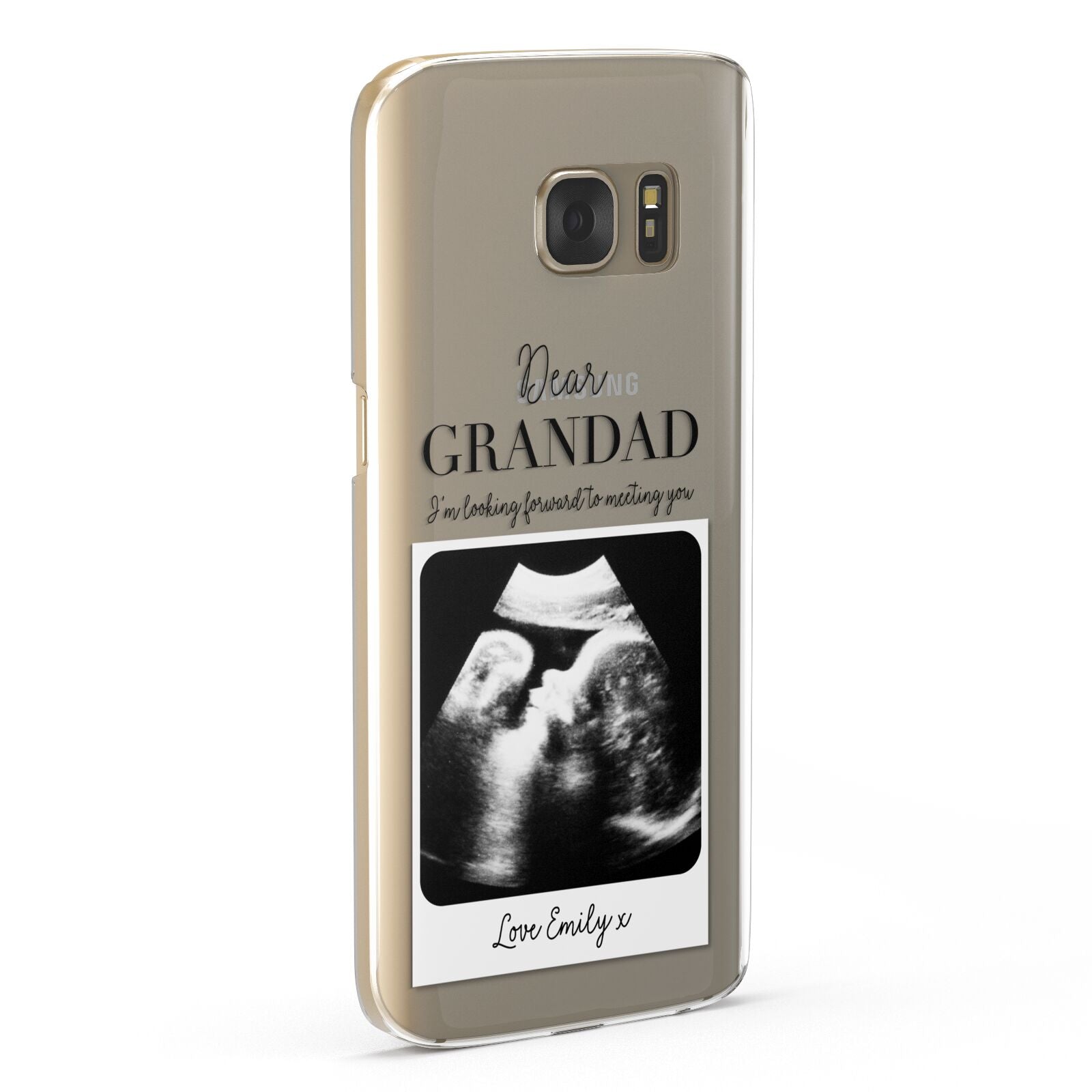 Personalised Baby Scan Photo Upload Samsung Galaxy Case Fourty Five Degrees