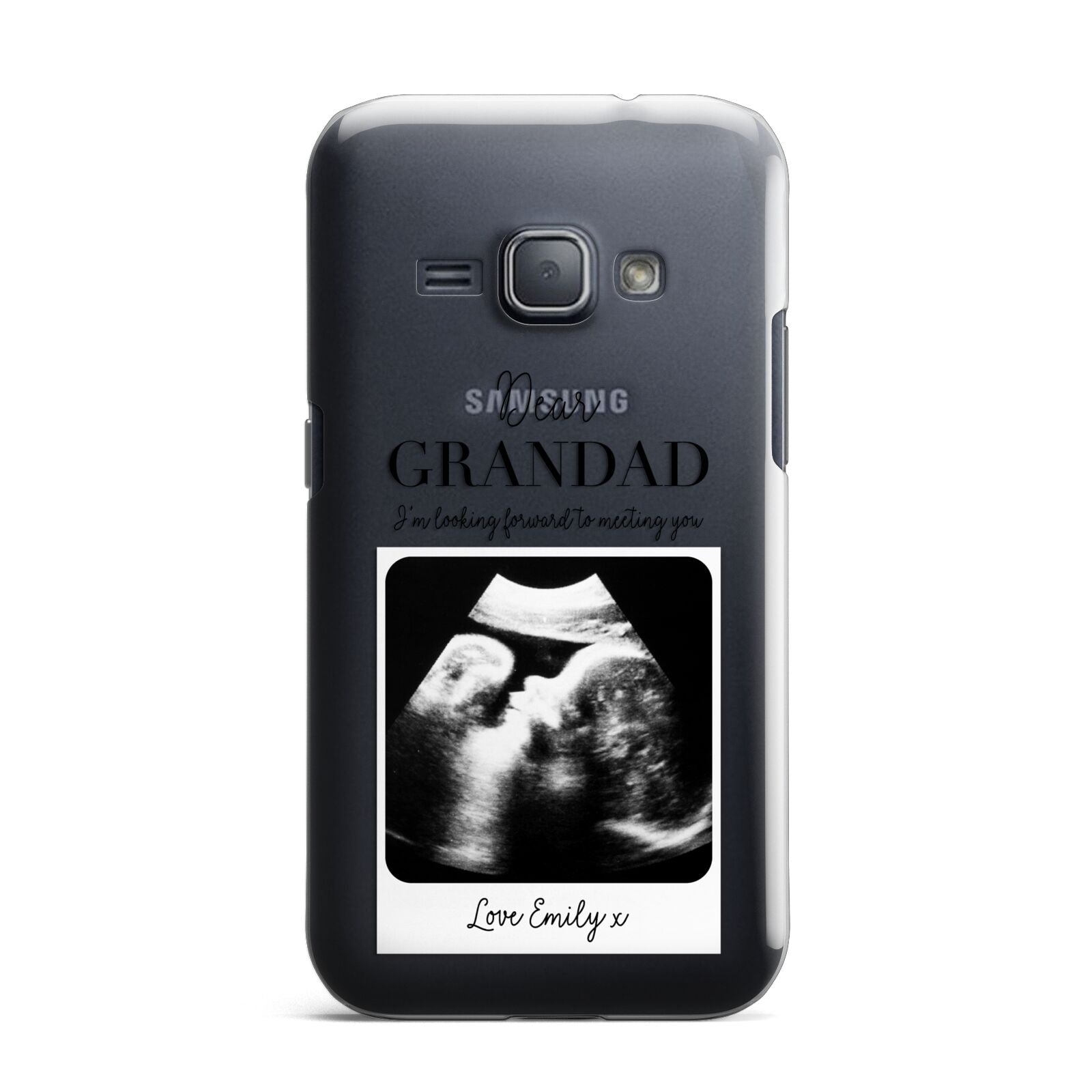 Personalised Baby Scan Photo Upload Samsung Galaxy J1 2016 Case