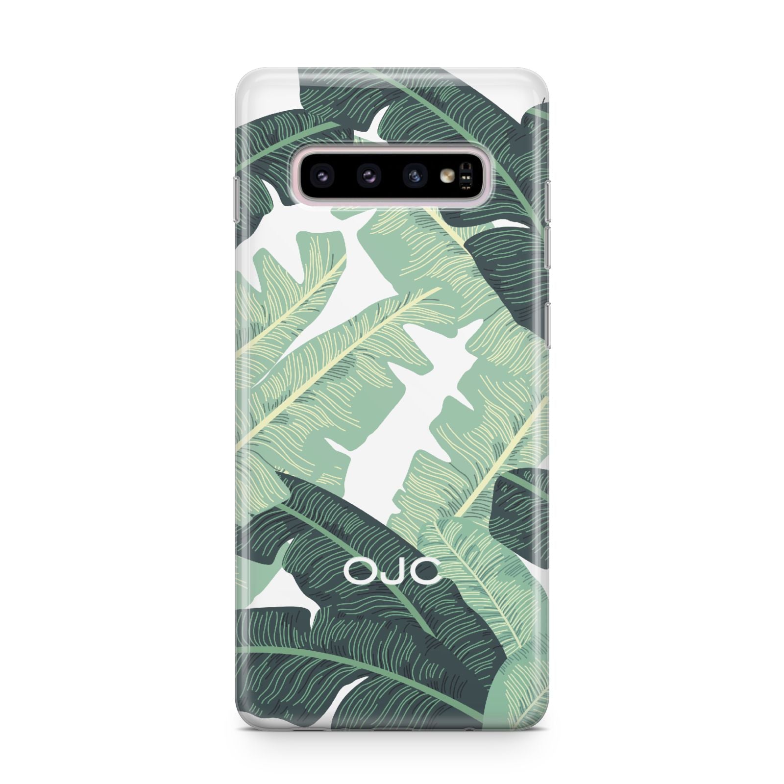 Personalised Banana Leaves Samsung Galaxy S10 Plus Case