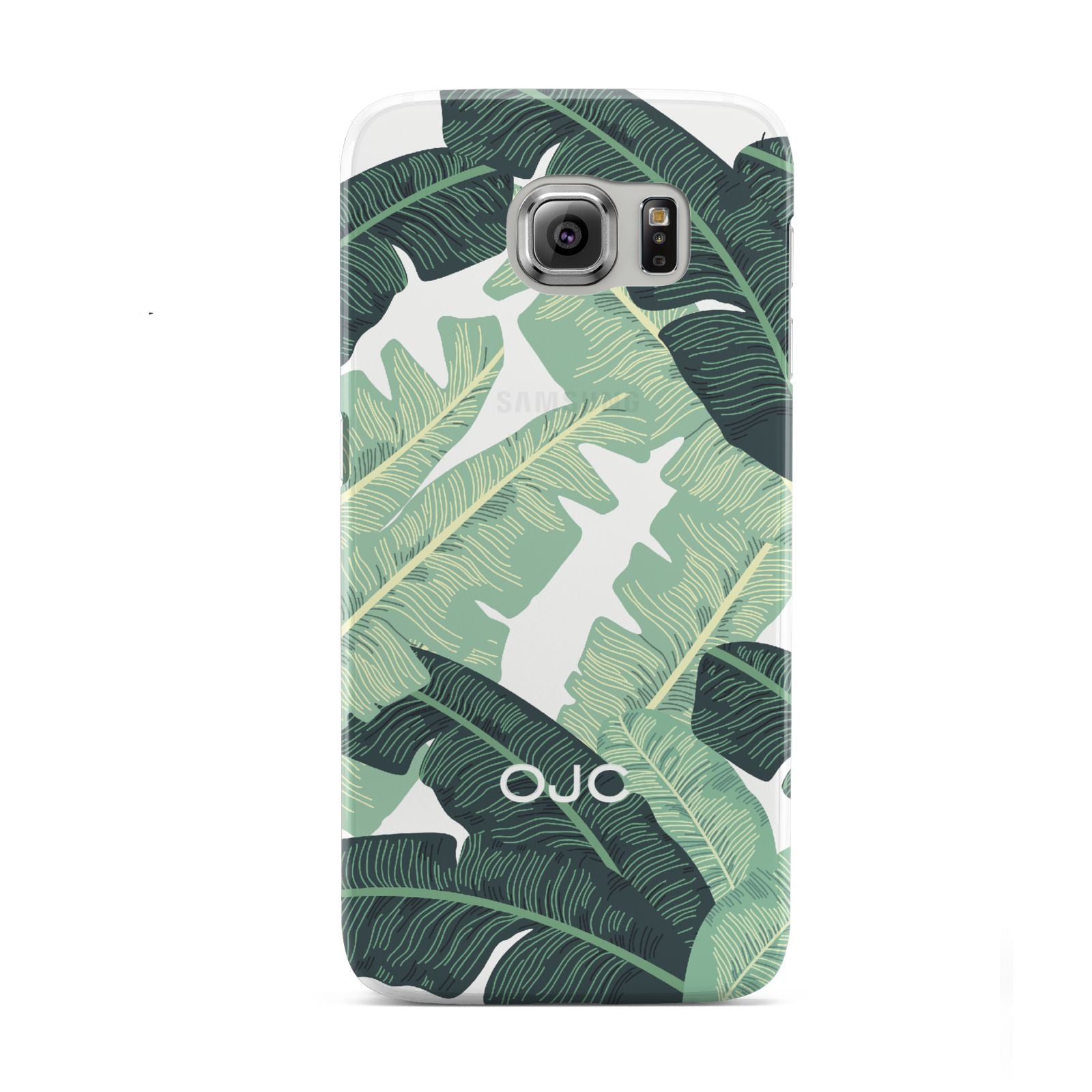 Personalised Banana Leaves Samsung Galaxy S6 Case