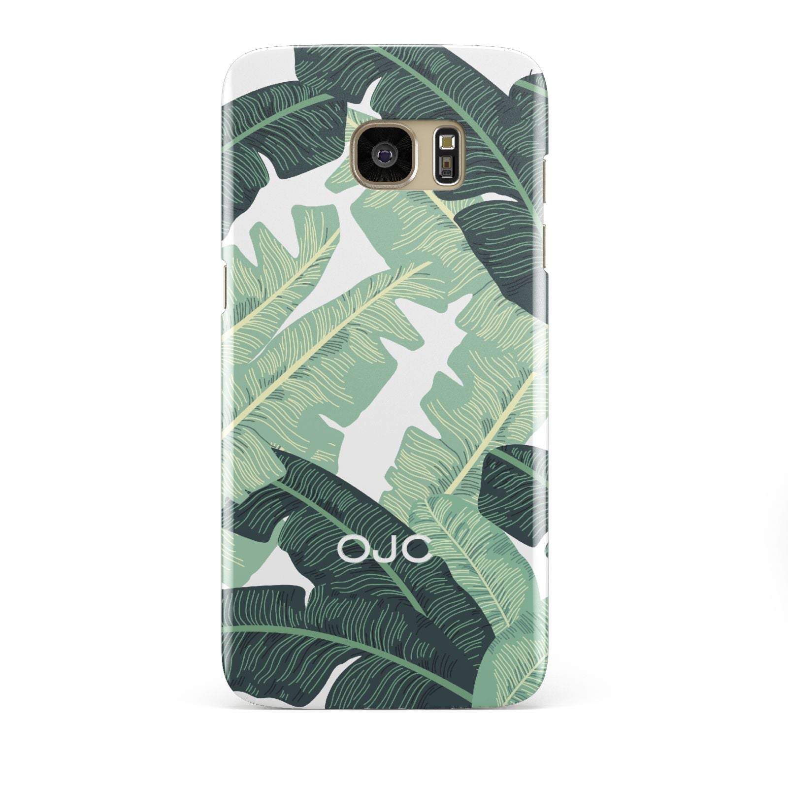 Personalised Banana Leaves Samsung Galaxy S7 Edge Case