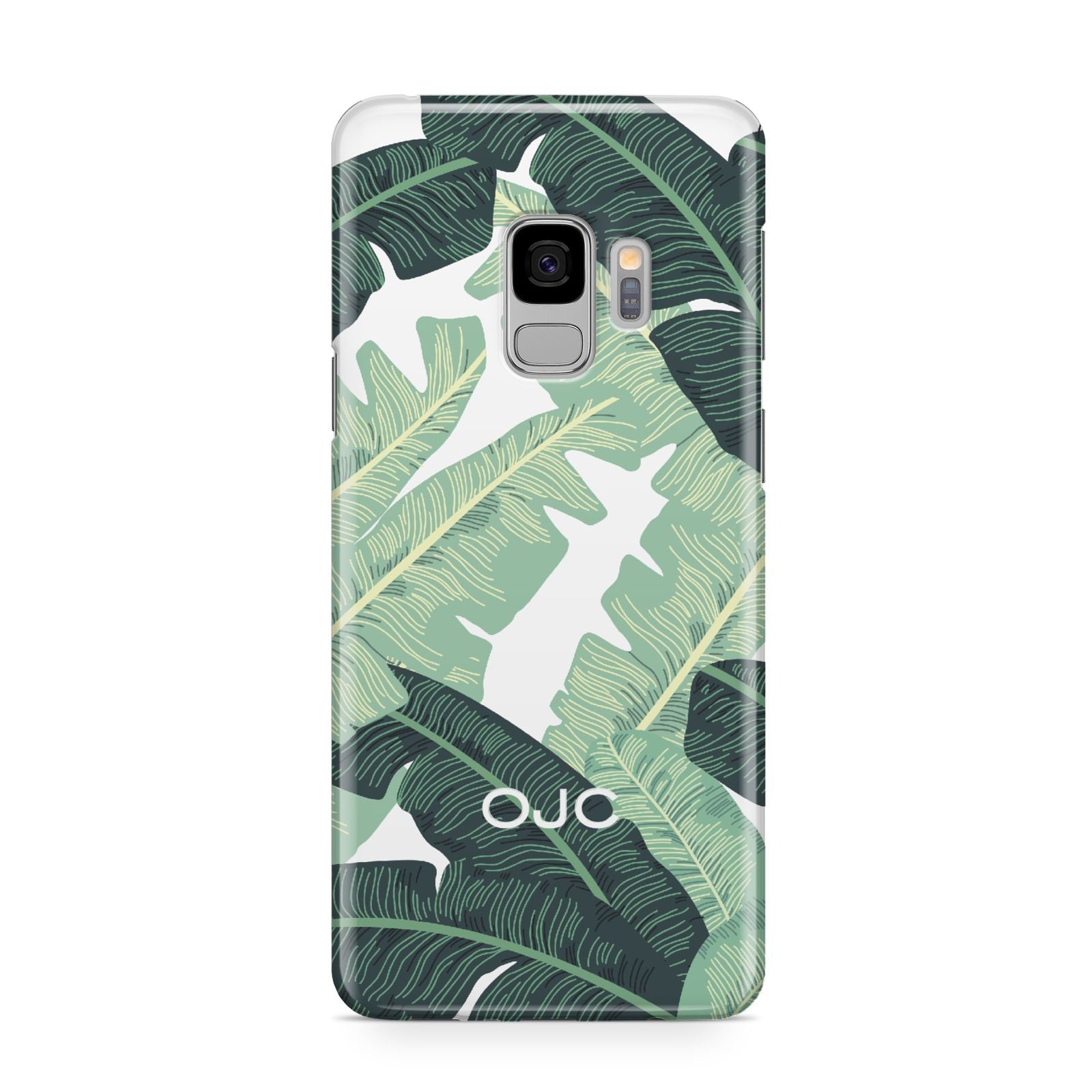 Personalised Banana Leaves Samsung Galaxy S9 Case