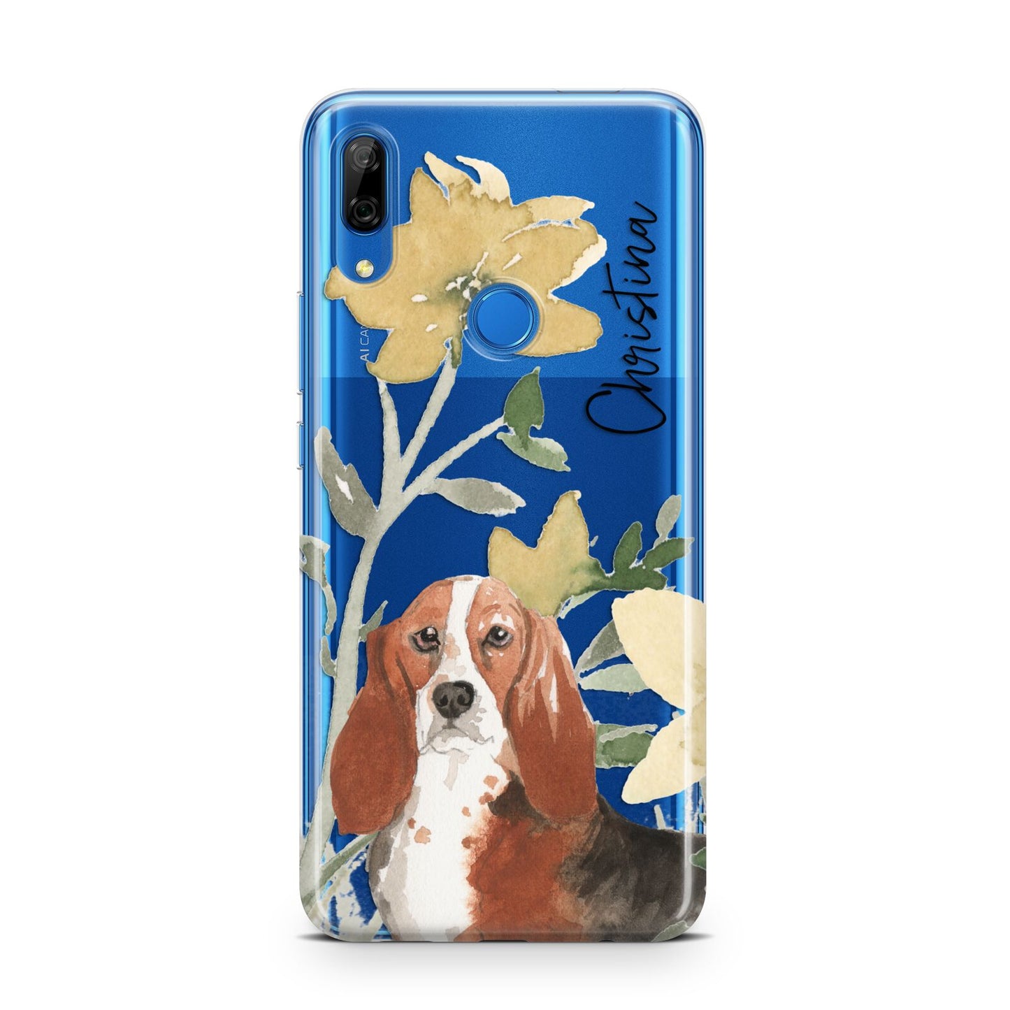 Personalised Basset Hound Dog Huawei P Smart Z