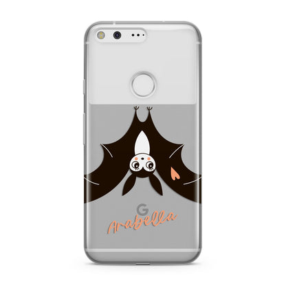 Personalised Bat With Name Google Pixel Case