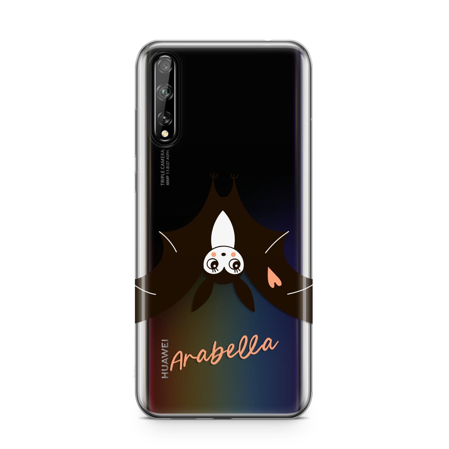 Personalised Bat With Name Huawei Enjoy 10s Phone Case