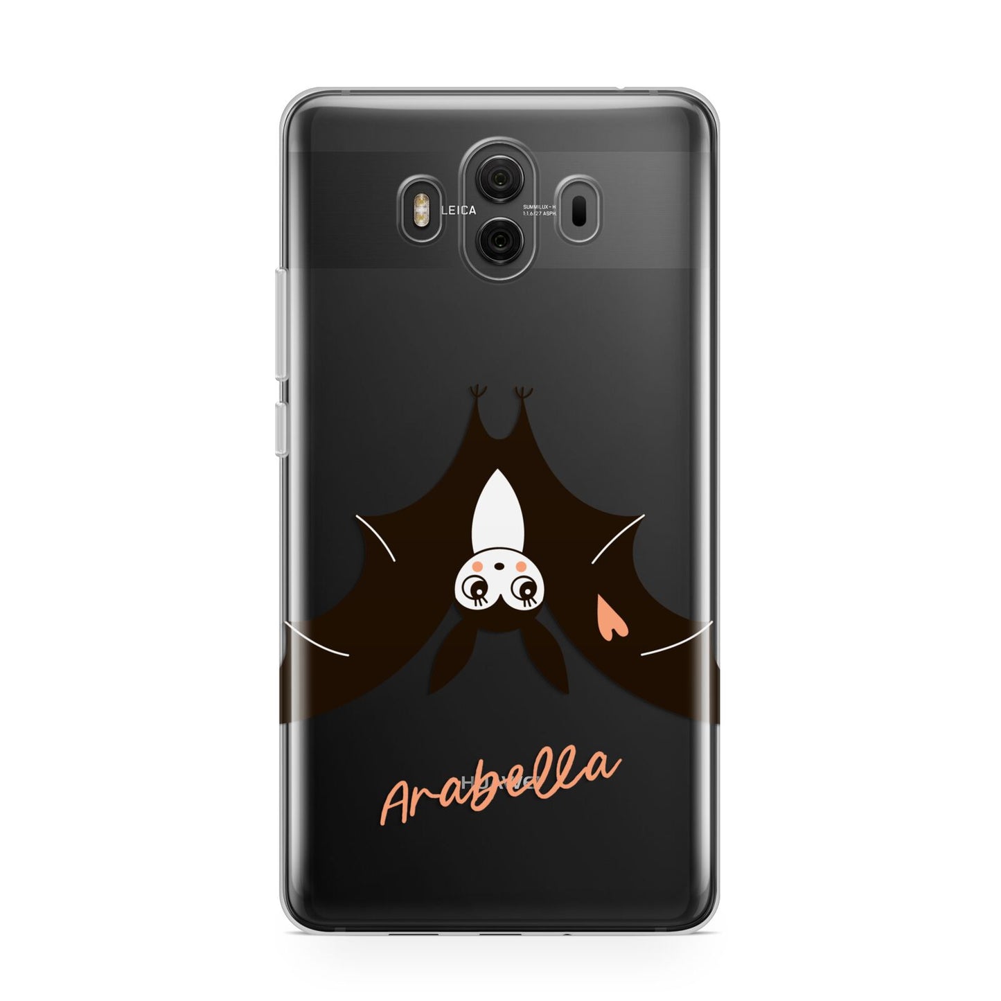 Personalised Bat With Name Huawei Mate 10 Protective Phone Case