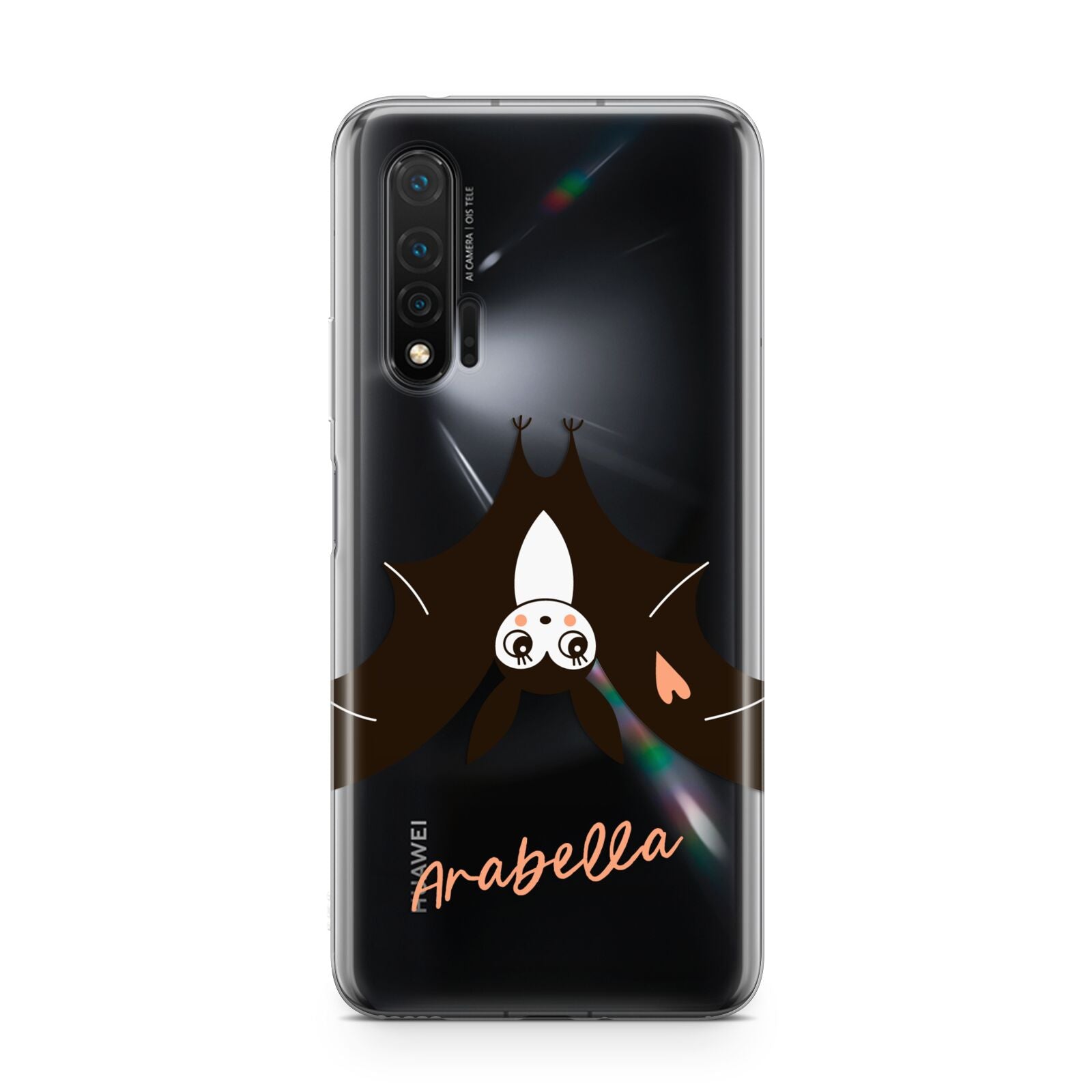 Personalised Bat With Name Huawei Nova 6 Phone Case