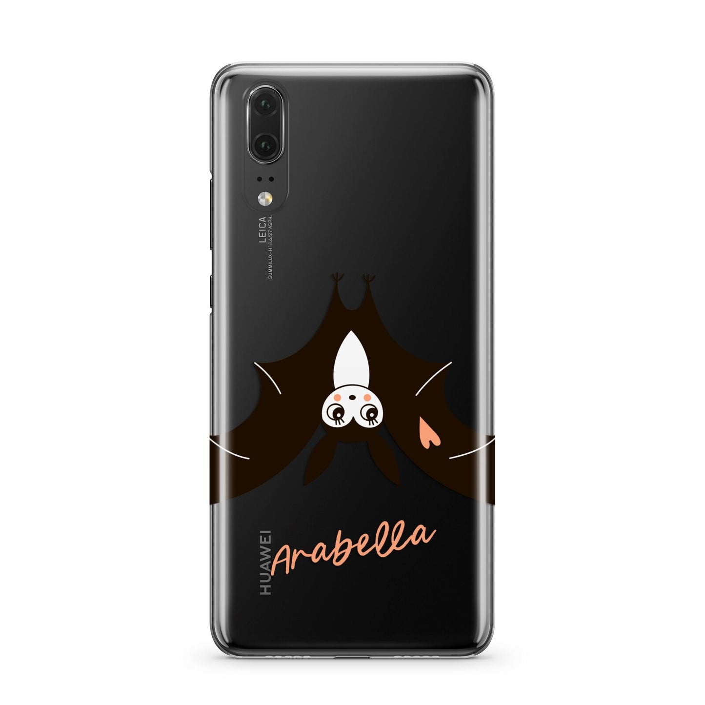 Personalised Bat With Name Huawei P20 Phone Case