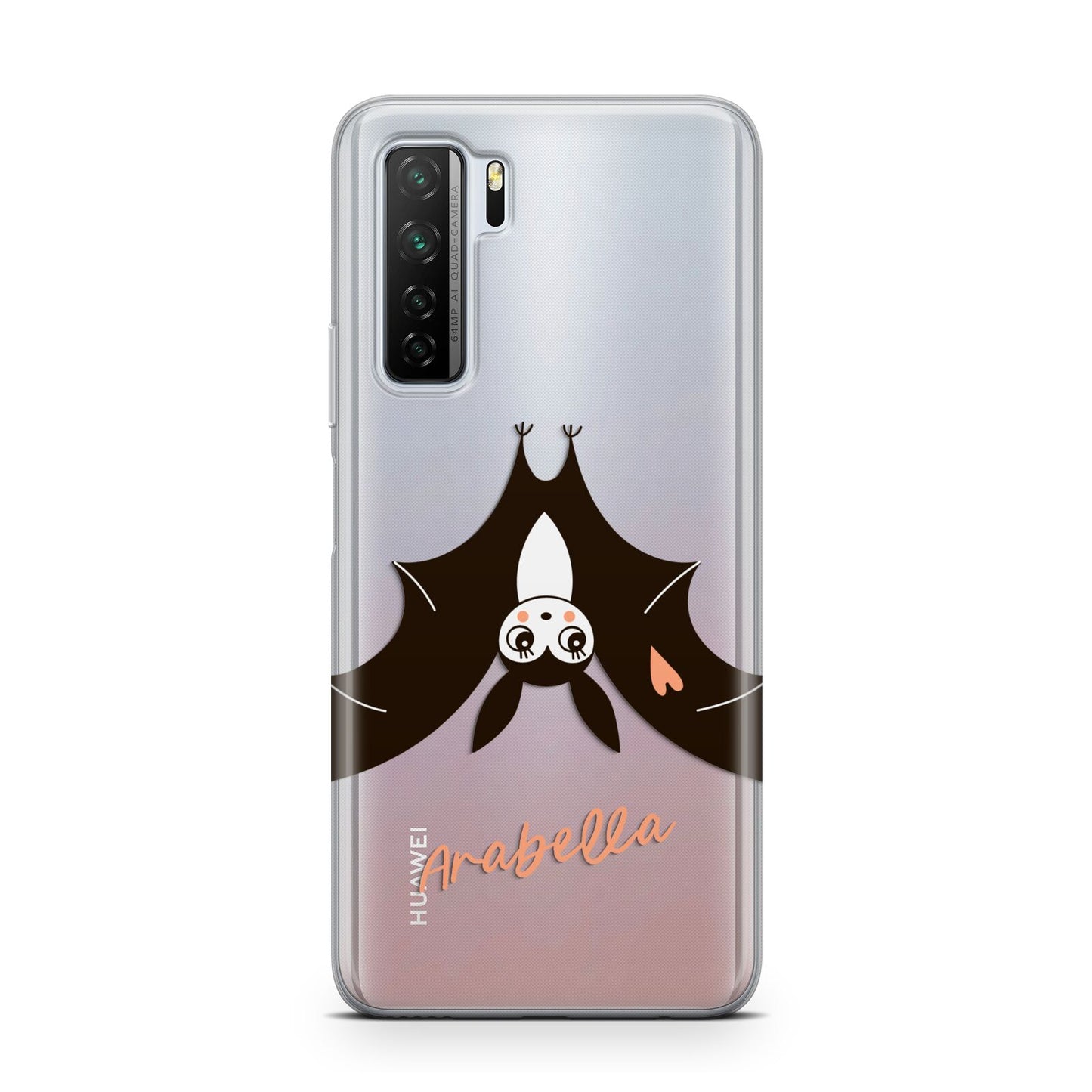 Personalised Bat With Name Huawei P40 Lite 5G Phone Case