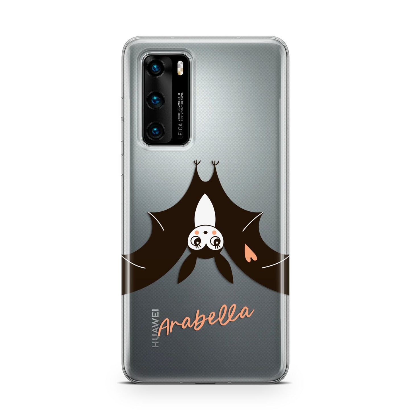 Personalised Bat With Name Huawei P40 Phone Case