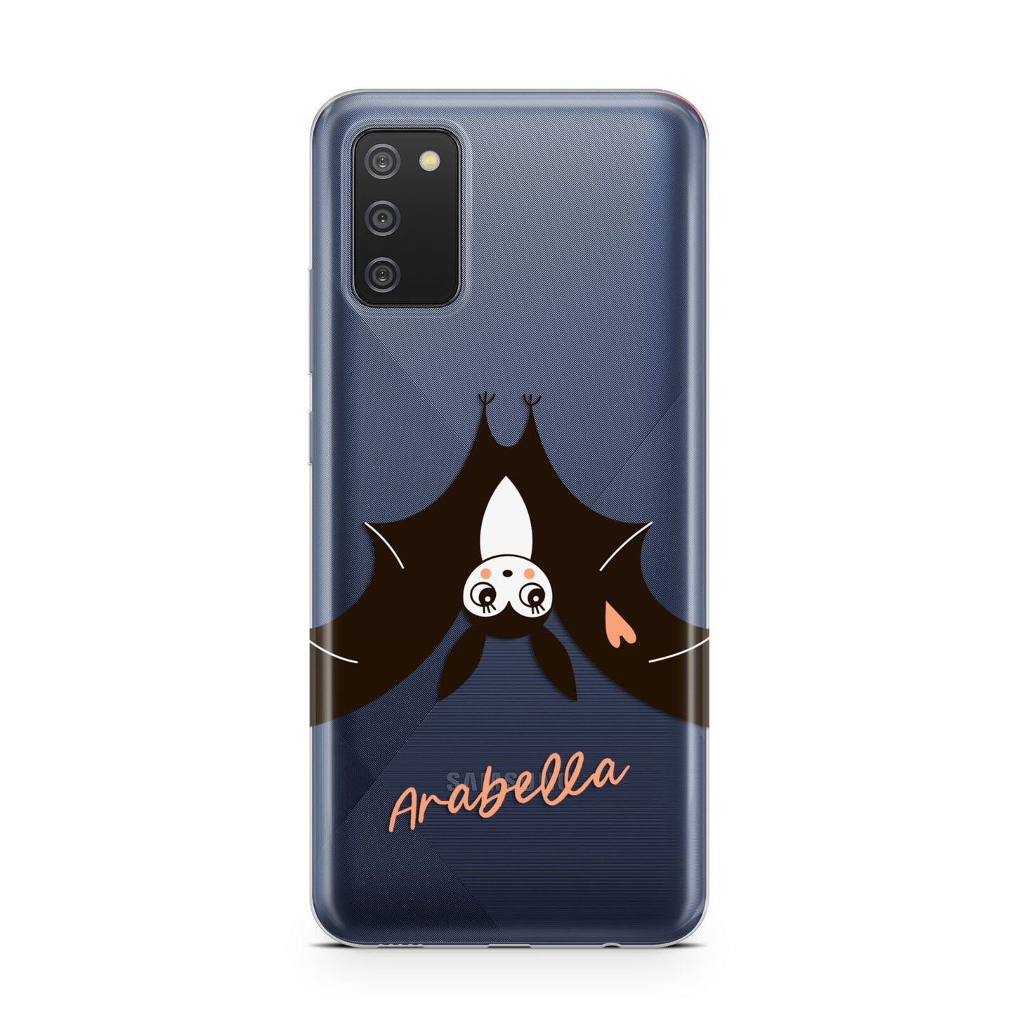 Personalised Bat With Name Samsung A02s Case